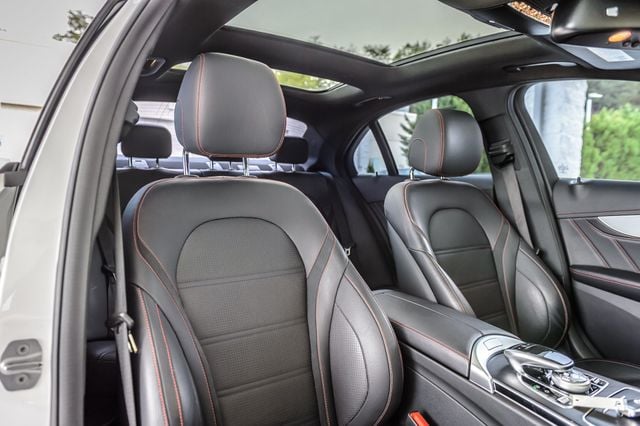 2018 Mercedes-Benz C-Class C43 AMG - WHITE - PANO ROOF - BACKUP CAM - SUPER CLEAN - 22915194 - 42