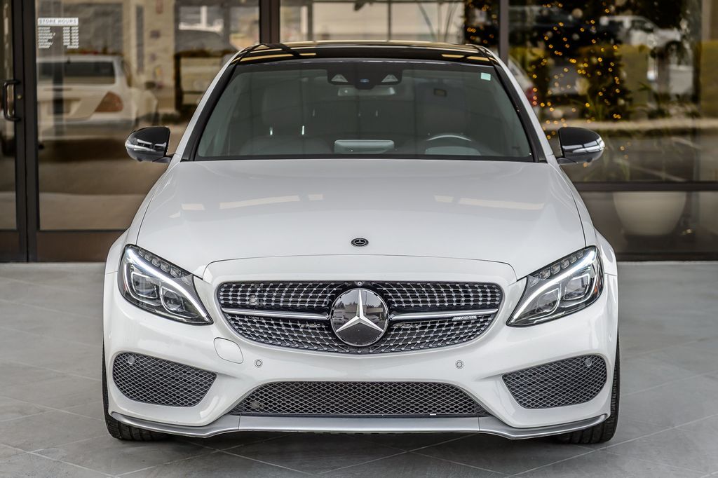 2018 Mercedes-Benz C-Class C43 AMG - WHITE - PANO ROOF - BACKUP CAM - SUPER CLEAN - 22915194 - 4