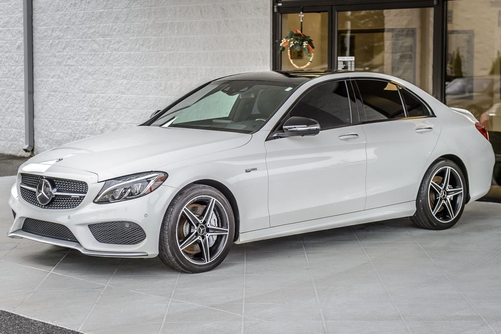 2018 Mercedes-Benz C-Class C43 AMG - WHITE - PANO ROOF - BACKUP CAM - SUPER CLEAN - 22915194 - 5