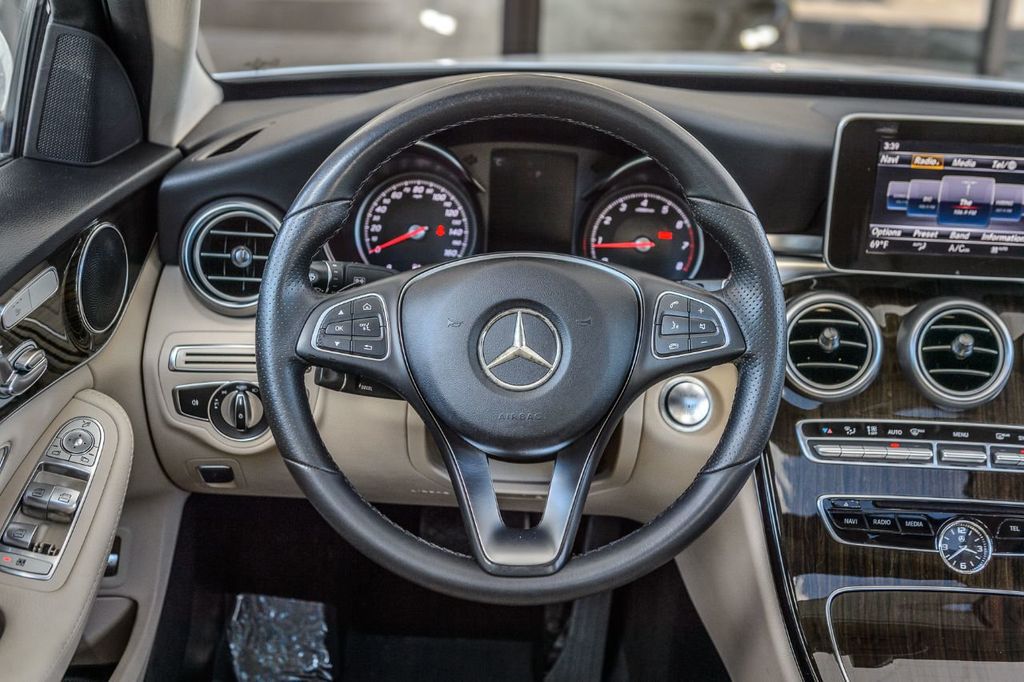 2018 Mercedes-Benz C-Class LOW MILES - NAV - BACKUP CAM - BEST COLORS - GORGEOUS - 21991700 - 30