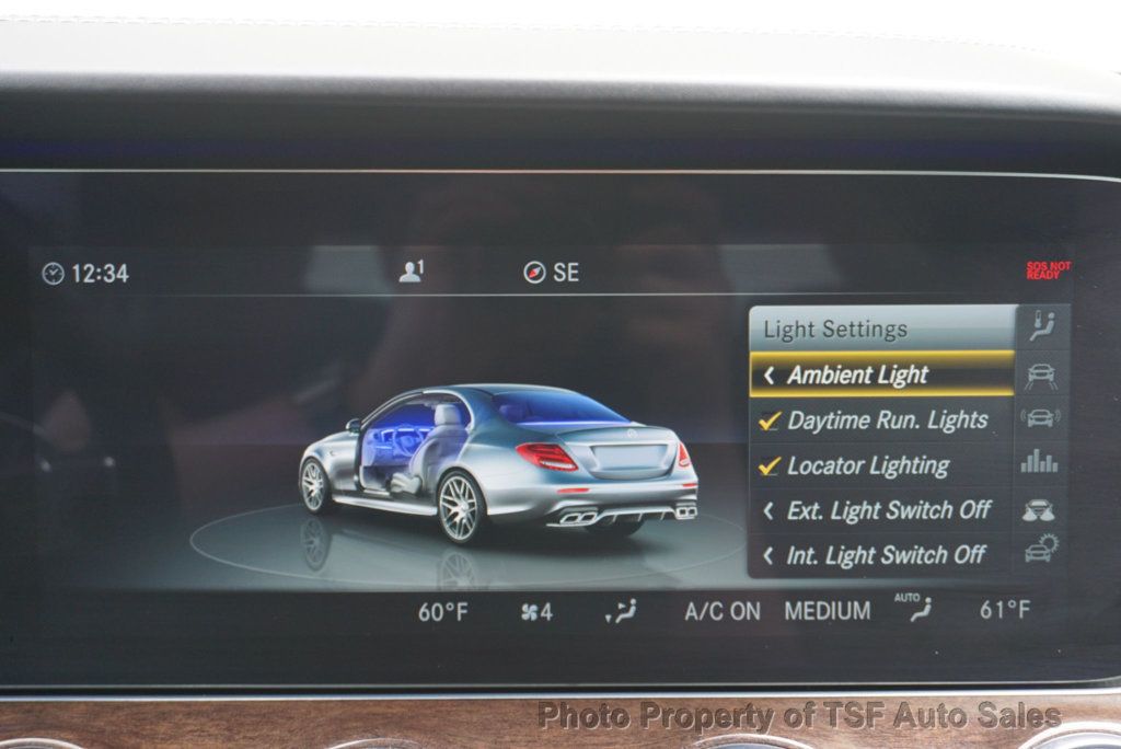 2018 Mercedes-Benz E-Class AMG E 63 S 4MATIC Sedan - 23019801 - 36