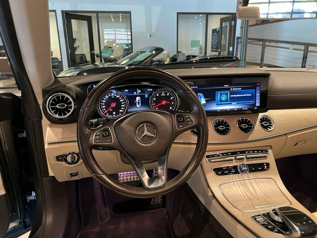 2018 Mercedes-Benz E-Class Cabriolet/Premium1Pkg/AMG Line/Htd&CldSeats/BackUpCam/ParkAssist - 22904889 - 18