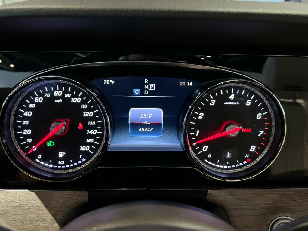 2018 Mercedes-Benz E-Class Cabriolet/Premium1Pkg/AMG Line/Htd&CldSeats/BackUpCam/ParkAssist - 22904889 - 19