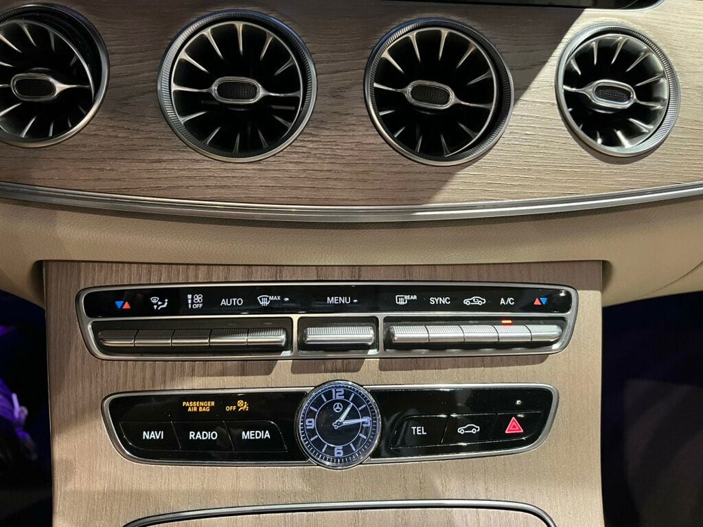2018 Mercedes-Benz E-Class Cabriolet/Premium1Pkg/AMG Line/Htd&CldSeats/BackUpCam/ParkAssist - 22904889 - 21