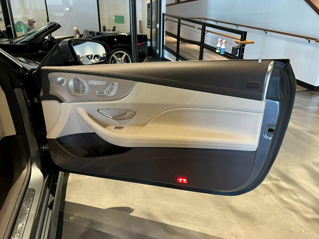 2018 Mercedes-Benz E-Class Cabriolet/Premium1Pkg/AMG Line/Htd&CldSeats/BackUpCam/ParkAssist - 22904889 - 30