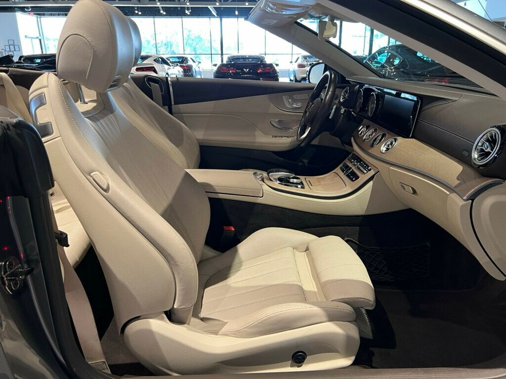 2018 Mercedes-Benz E-Class Cabriolet/Premium1Pkg/AMG Line/Htd&CldSeats/BackUpCam/ParkAssist - 22904889 - 31