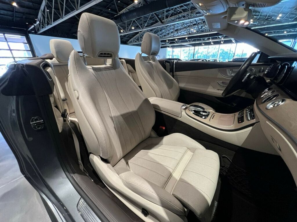 2018 Mercedes-Benz E-Class Cabriolet/Premium1Pkg/AMG Line/Htd&CldSeats/BackUpCam/ParkAssist - 22904889 - 32