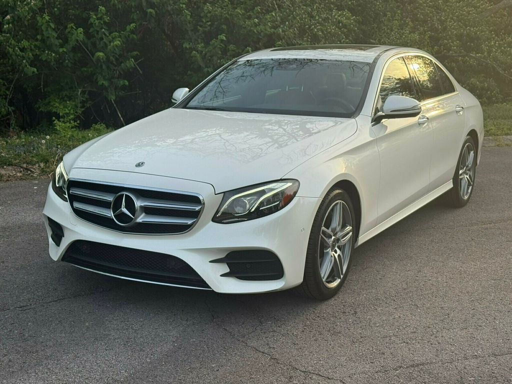 2018 Mercedes-Benz E-Class Designo Diamond White, Burmeister Surround Sound, AMG Wheels - 23011952 - 1