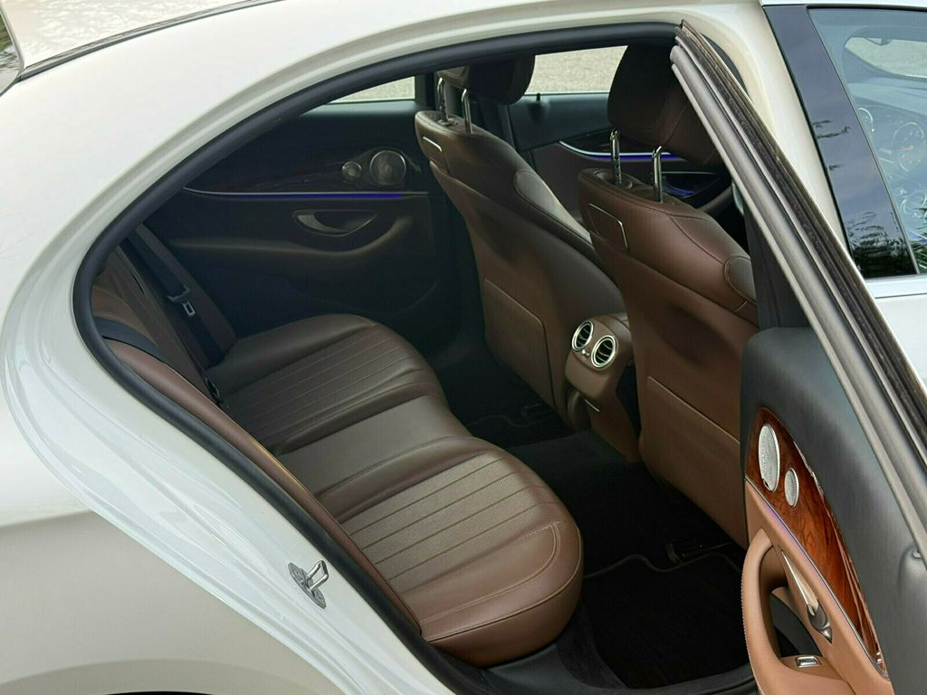 2018 Mercedes-Benz E-Class Designo Diamond White, Burmeister Surround Sound, AMG Wheels - 23011952 - 28