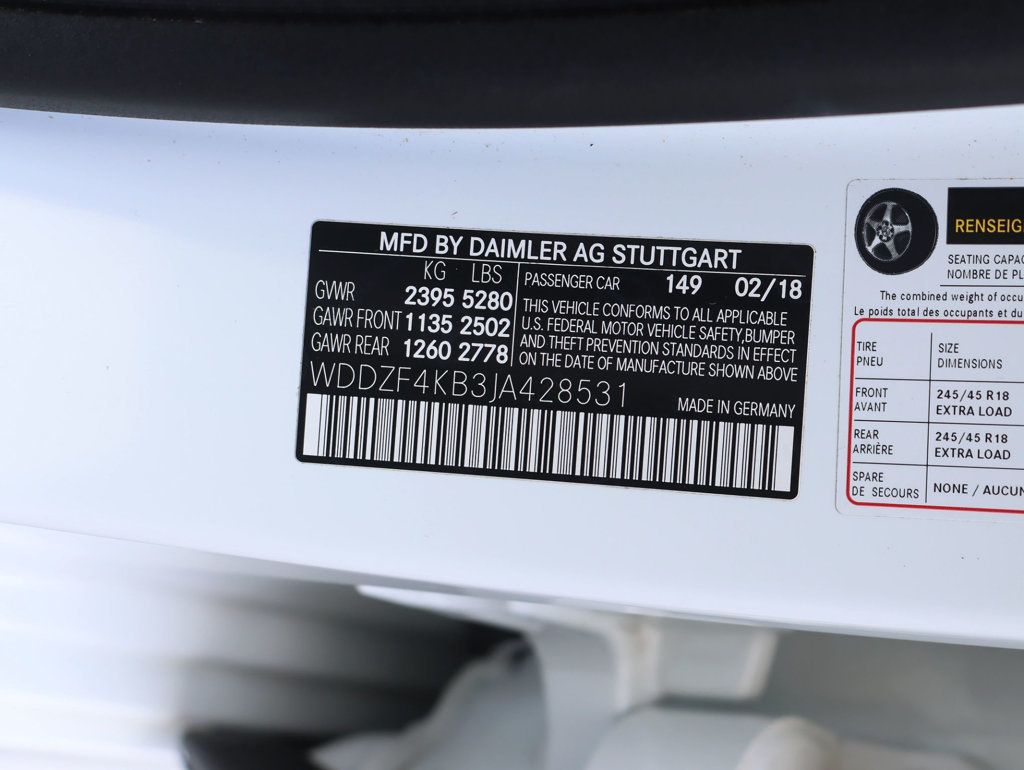 2018 Mercedes-Benz E-Class E 300 4MATIC Sedan - 22855559 - 36