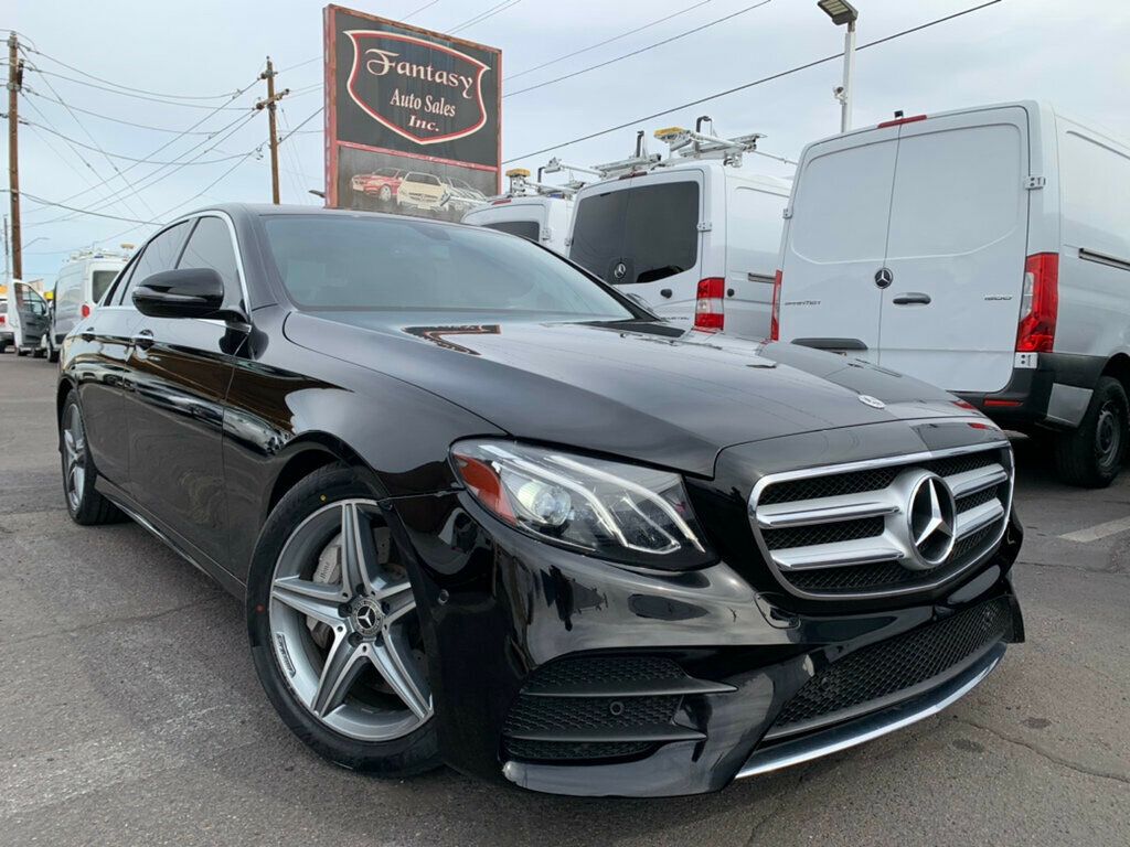2018 Mercedes-Benz E-Class E 300 RWD Sedan AMG pkg Low Miles - 22983505 - 1