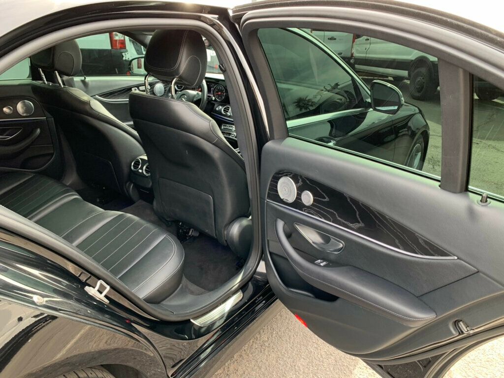 2018 Mercedes-Benz E-Class E 300 RWD Sedan AMG pkg Low Miles - 22983505 - 28