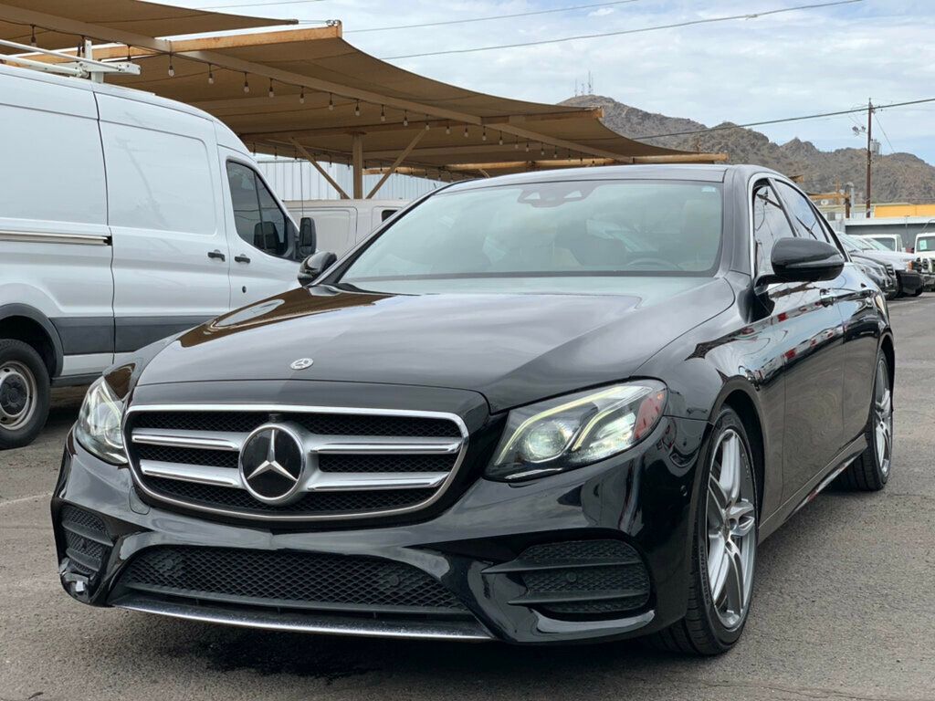 2018 Mercedes-Benz E-Class E 300 RWD Sedan AMG Pkg Pano Roof Heads up display - 23062928 - 10