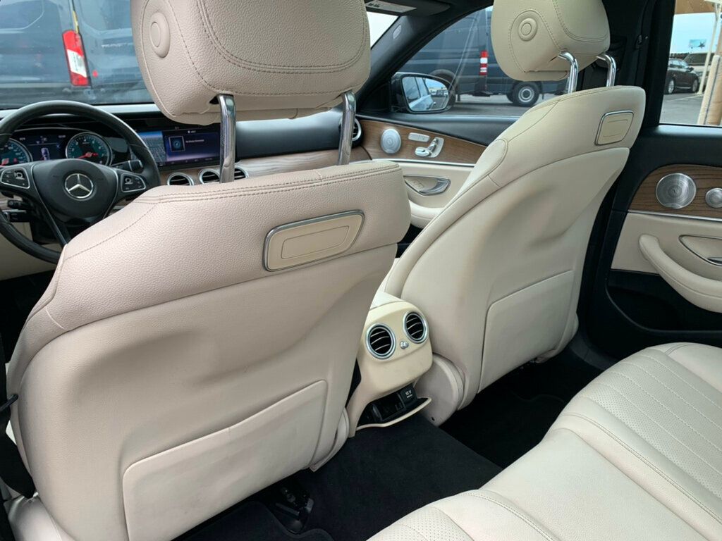 2018 Mercedes-Benz E-Class E 300 RWD Sedan AMG Pkg Pano Roof Heads up display - 23062928 - 41