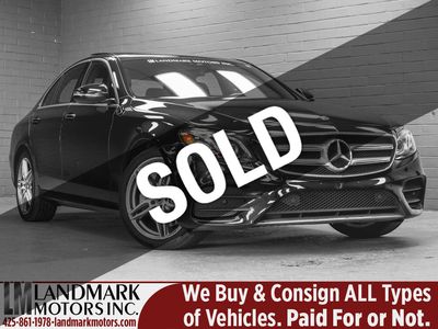 Used Mercedes Benz E Class At Landmark Motors Inc Serving Seattle Bellevue Wa