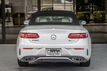 2018 Mercedes-Benz E-Class E400 4MATIC CONVERTIBLE WHITE ON TAN SPORT PKG LOADED GORGEOUS - 23091420 - 11