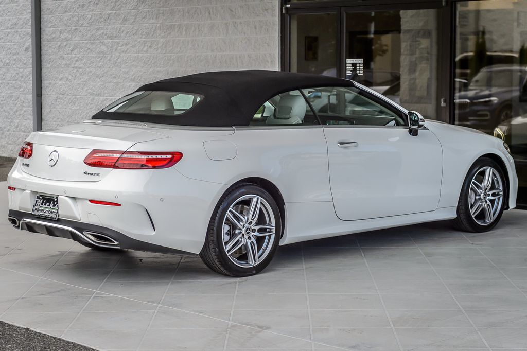 2018 Mercedes-Benz E-Class E400 4MATIC CONVERTIBLE WHITE ON TAN SPORT PKG LOADED GORGEOUS - 23091420 - 13