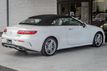 2018 Mercedes-Benz E-Class E400 4MATIC CONVERTIBLE WHITE ON TAN SPORT PKG LOADED GORGEOUS - 23091420 - 13