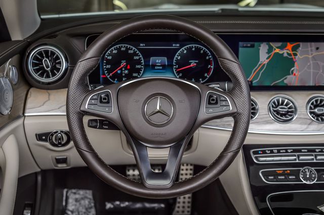 2018 Mercedes-Benz E-Class E400 4MATIC CONVERTIBLE WHITE ON TAN SPORT PKG LOADED GORGEOUS - 23091420 - 26