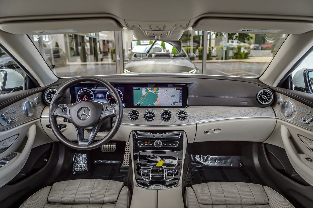 2018 Mercedes-Benz E-Class E400 4MATIC CONVERTIBLE WHITE ON TAN SPORT PKG LOADED GORGEOUS - 23091420 - 2