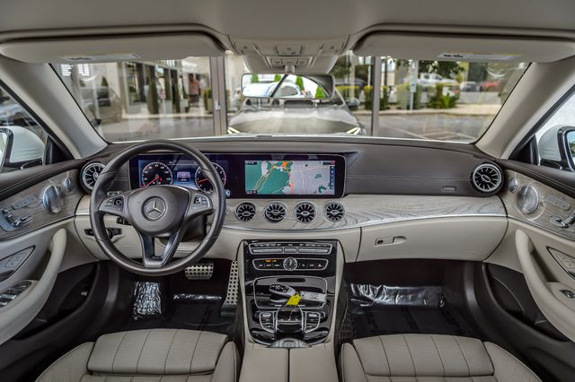2018 Mercedes-Benz E-Class E400 4MATIC CONVERTIBLE WHITE ON TAN SPORT PKG LOADED GORGEOUS - 23091420 - 2