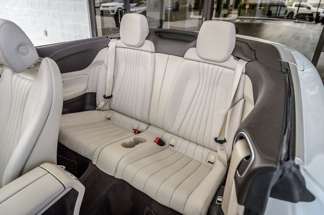 2018 Mercedes-Benz E-Class E400 4MATIC CONVERTIBLE WHITE ON TAN SPORT PKG LOADED GORGEOUS - 23091420 - 39
