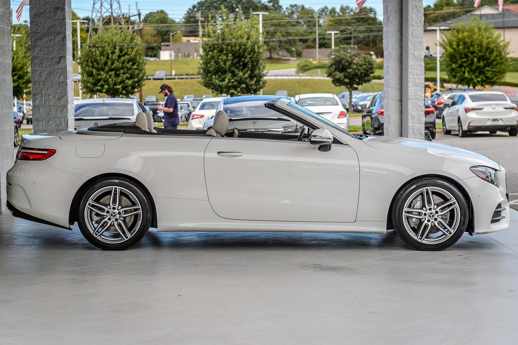 2018 Mercedes-Benz E-Class E400 4MATIC CONVERTIBLE WHITE ON TAN SPORT PKG LOADED GORGEOUS - 23091420 - 49