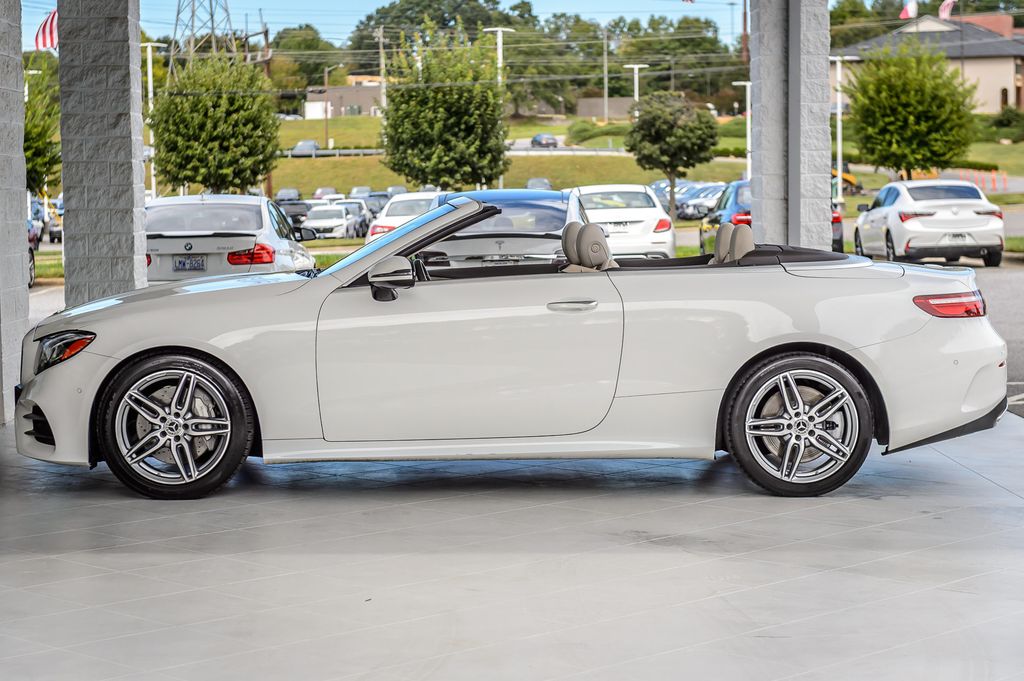 2018 Mercedes-Benz E-Class E400 4MATIC CONVERTIBLE WHITE ON TAN SPORT PKG LOADED GORGEOUS - 23091420 - 52