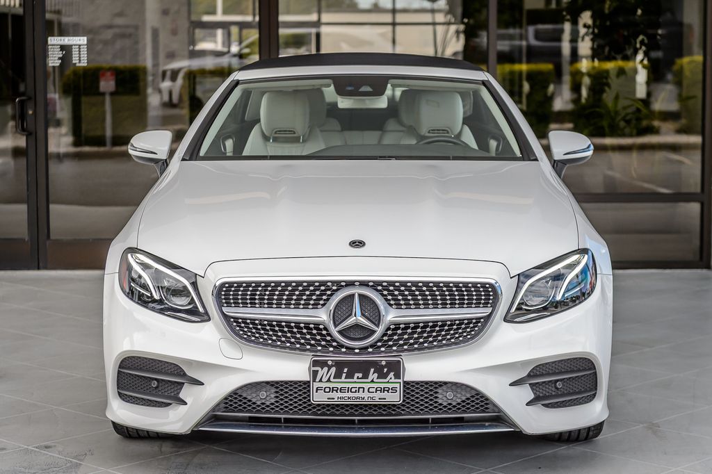 2018 Mercedes-Benz E-Class E400 4MATIC CONVERTIBLE WHITE ON TAN SPORT PKG LOADED GORGEOUS - 23091420 - 5