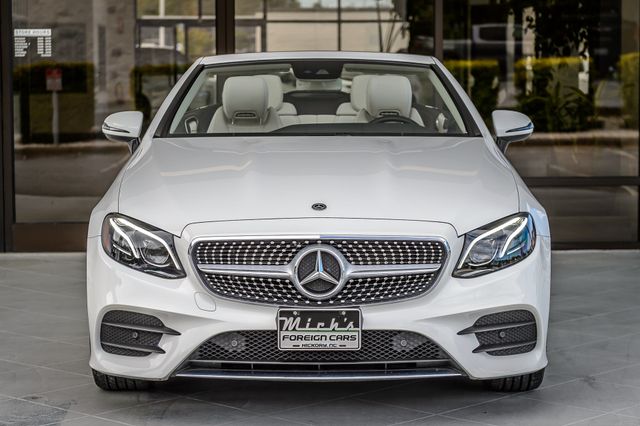 2018 Mercedes-Benz E-Class E400 4MATIC CONVERTIBLE WHITE ON TAN SPORT PKG LOADED GORGEOUS - 23091420 - 6