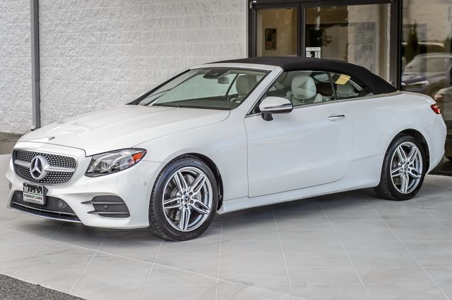 2018 Mercedes-Benz E-Class E400 4MATIC CONVERTIBLE WHITE ON TAN SPORT PKG LOADED GORGEOUS - 23091420 - 7