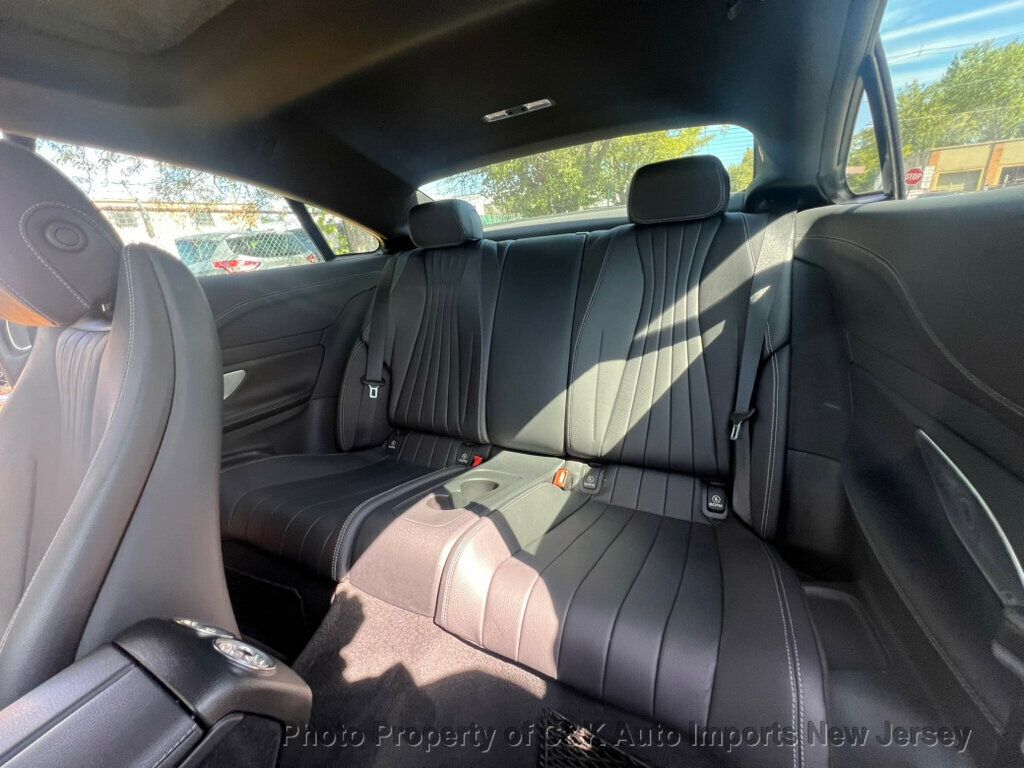 2018 Mercedes Benz E 400 4MATIC Coupe AMG photo 37