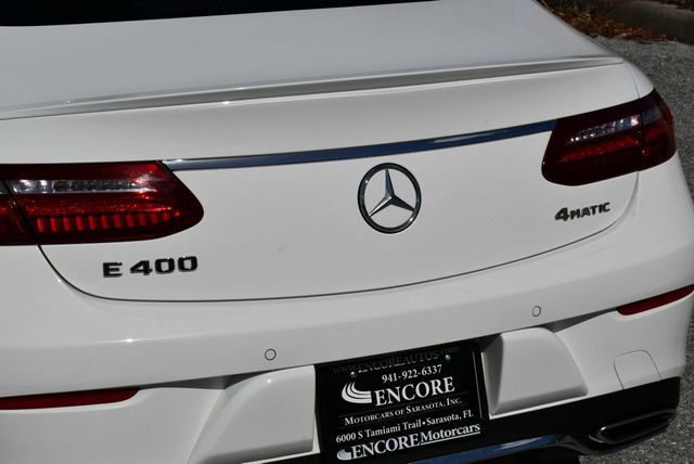 2018 Mercedes-Benz E-Class E 400 4MATIC Coupe W/Premium 2 Package & AMG Body Styling - 22989762 - 9