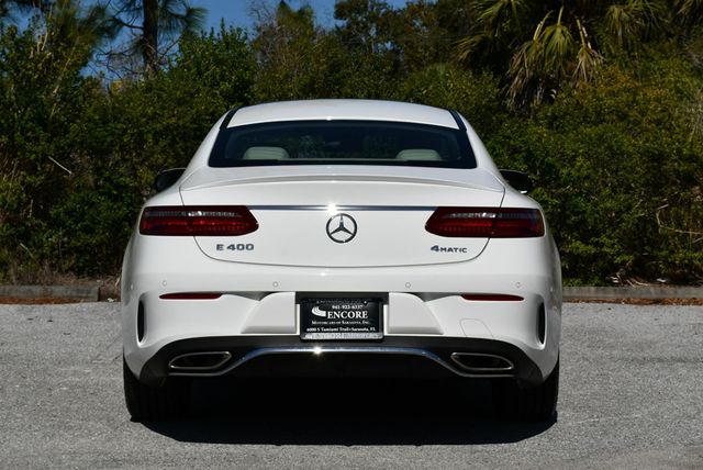 2018 Mercedes-Benz E-Class E 400 4MATIC Coupe W/Premium 2 Package & AMG Body Styling - 22989762 - 27
