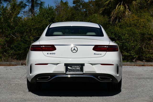 2018 Mercedes-Benz E-Class E 400 4MATIC Coupe W/Premium 2 Package & AMG Body Styling - 22989762 - 4