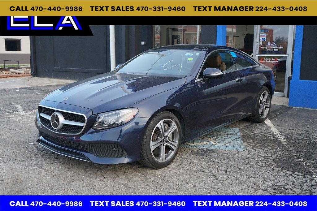 2018 Mercedes-Benz E-Class E 400 RWD Coupe - 22996022 - 0