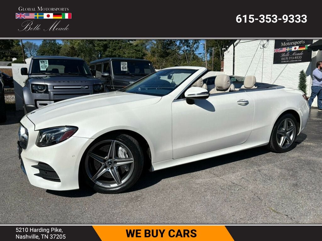 2018 Mercedes-Benz E-Class Local Trade/4MATIC/Heated&Cooled Seats/Premium 2 Pkg/Blind Spot - 22933510 - 0