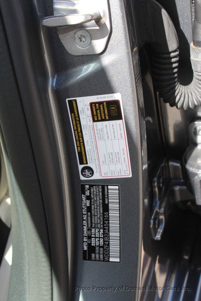 2018 Mercedes-Benz E-Class SOLD AS CPO PREVIOUSLY , 10,307 MILES ,LOADED - 21779662 - 14