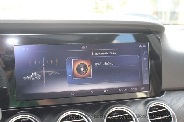 2018 Mercedes-Benz E-Class SOLD AS CPO PREVIOUSLY , 10,307 MILES ,LOADED - 21779662 - 54