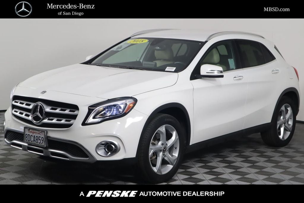 Certified 18 Mercedes Benz Gla Gla 250 4matic Suv For Sale San Diego Ca Penskecars Com