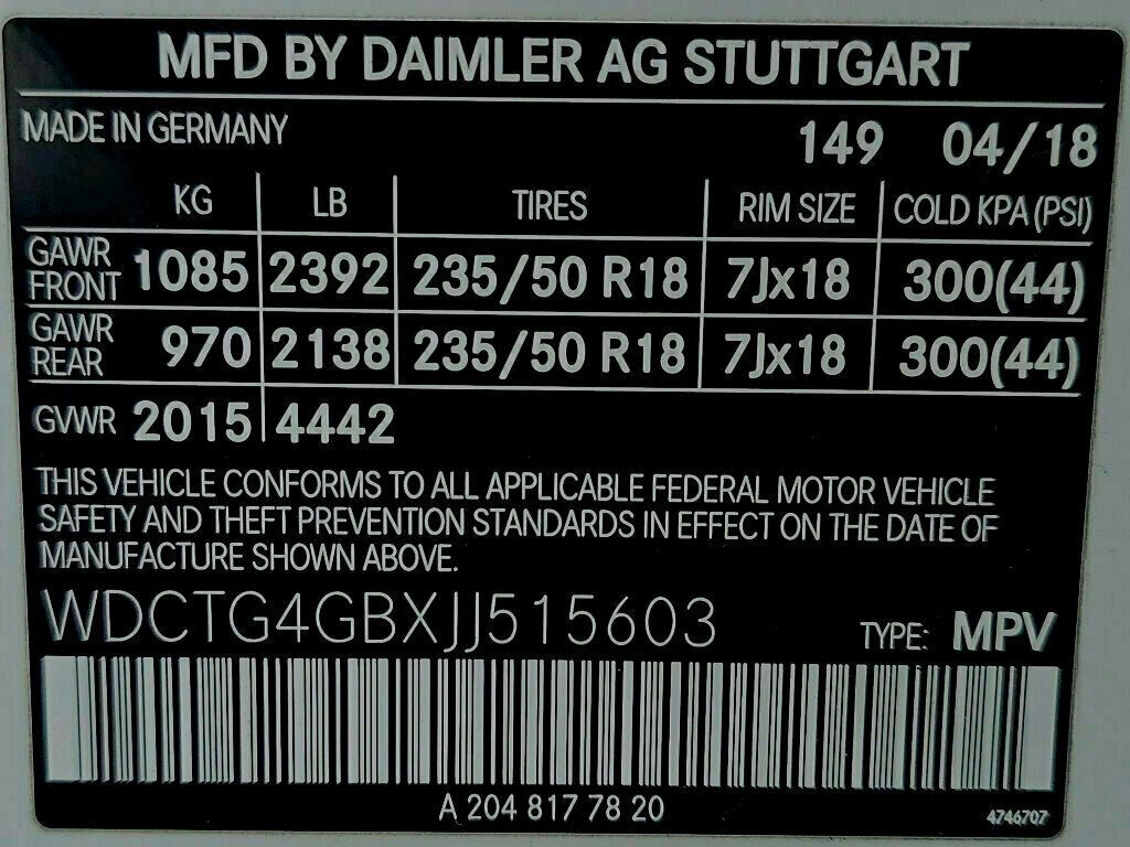 2018 Mercedes-Benz GLA GLA 250 4MATIC SUV - 22980379 - 39