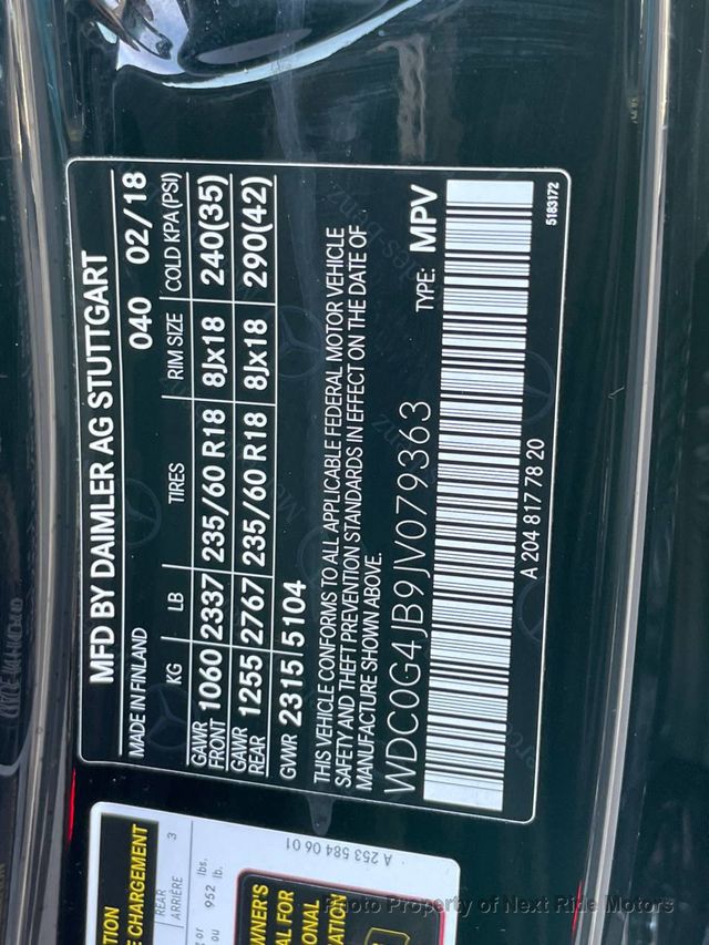 2018 Mercedes-Benz GLC 2018 MERCEDES-BENZ GLC300 2.0L 4D SUV GREAT-DEAL 615-730-9991 - 23036858 - 27