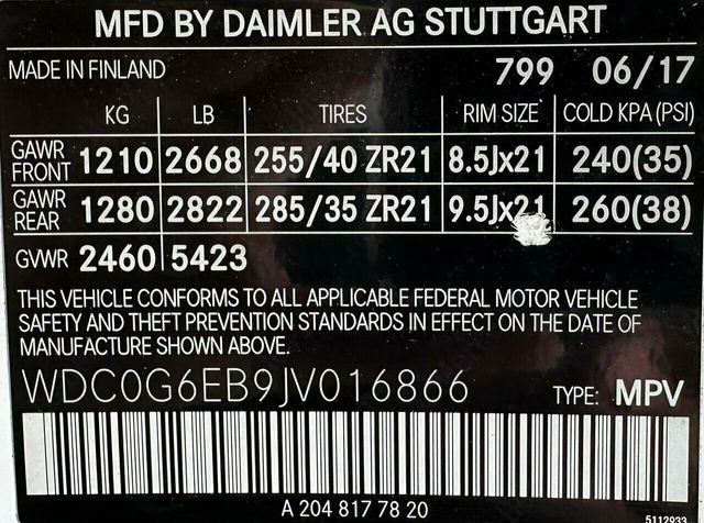 2018 Mercedes-Benz GLC AMG GLC 43 4MATIC SUV - 22202336 - 48