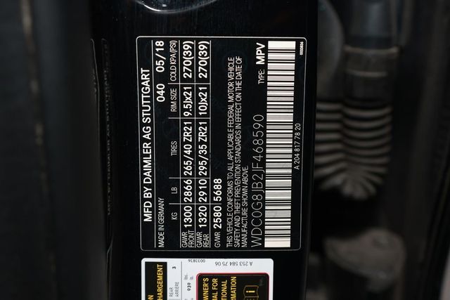 2018 Mercedes-Benz GLC AMG GLC 63 4MATIC SUV - 22980246 - 28