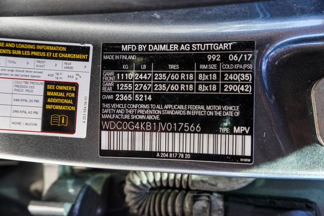 2018 Mercedes-Benz GLC GLC 300 4MATIC SUV - 23007023 - 42