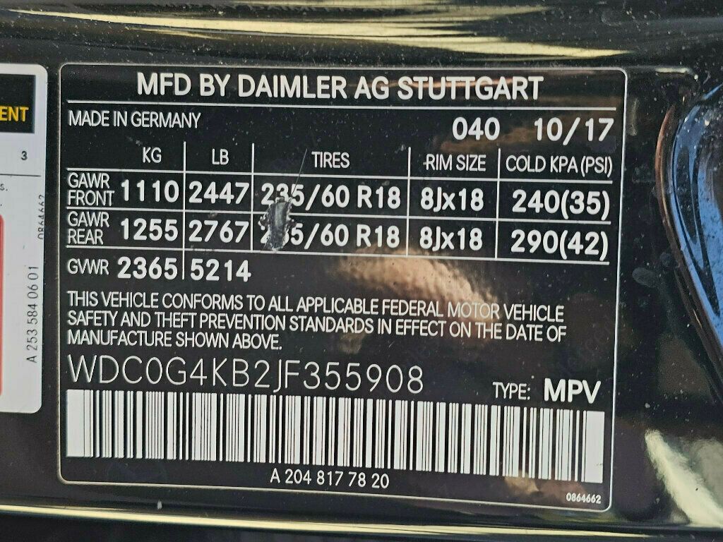 2018 Mercedes-Benz GLC GLC 300 4MATIC SUV - 22951268 - 47