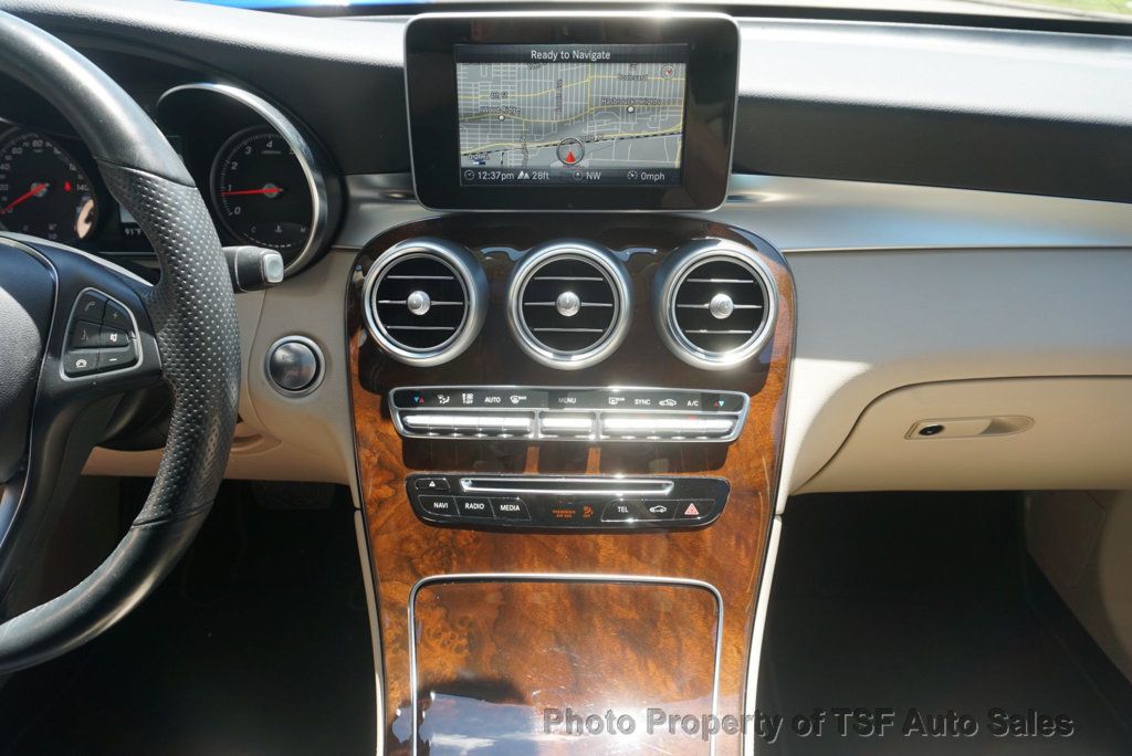 2018 Mercedes-Benz GLC GLC 300 4MATIC SUV LIGHTING PKG NAVI REAR CAM  - 23051095 - 19