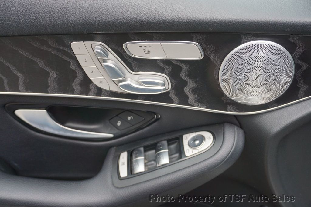 2018 Mercedes-Benz GLC GLC 300 4MATIC SUV PANO ROOF LIGHTING/MULTIMEDIA PKG 360 CAMERAS - 23007568 - 33