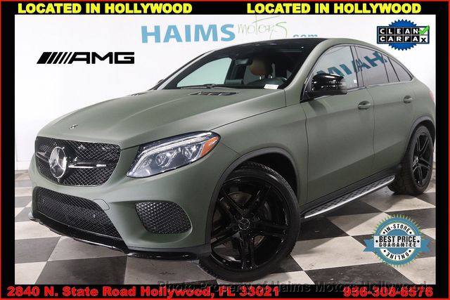 18 Used Mercedes Benz Amg Gle 43 4matic Coupe At Haims Motors Serving Fort Lauderdale Hollywood Miami Fl Iid