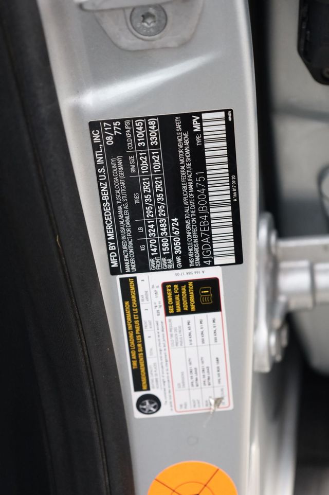 2018 Mercedes-Benz GLE AMG GLE 63 4MATIC SUV - 22932746 - 11